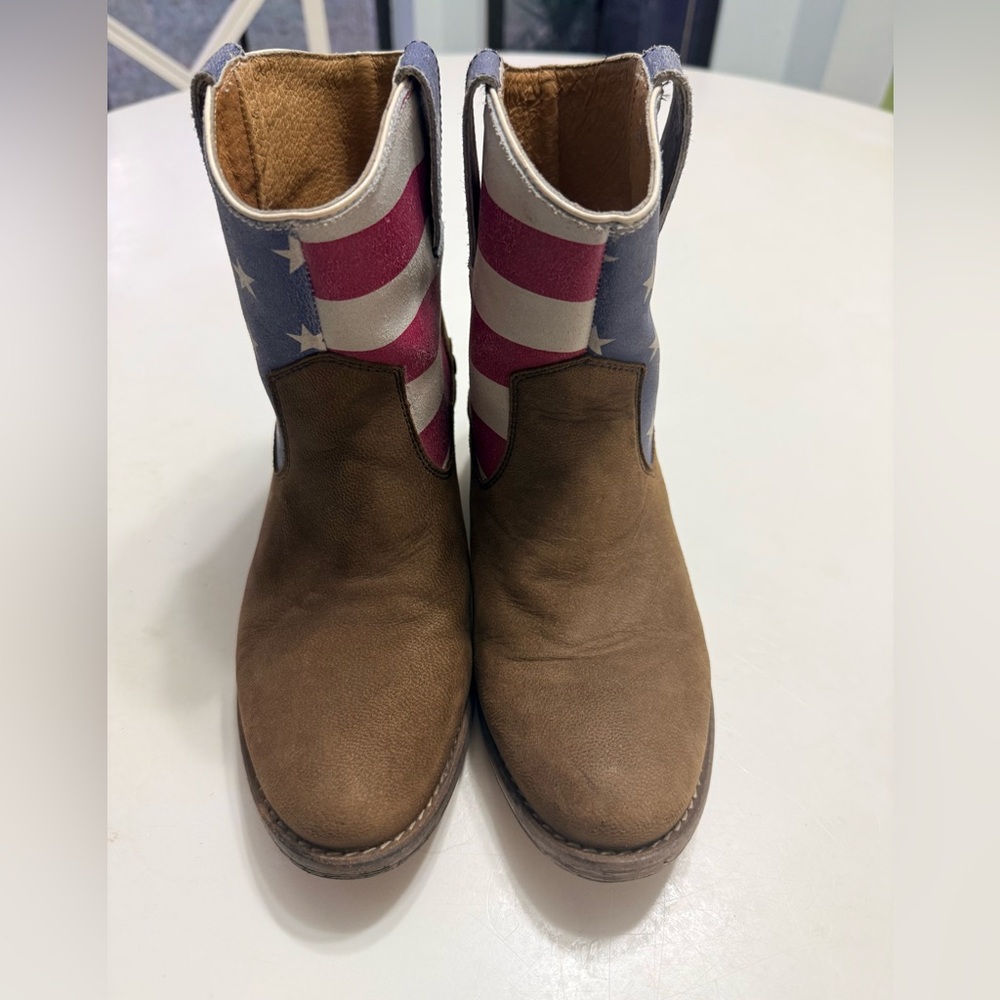 Women/girls Boots Sterling River American flag size 7